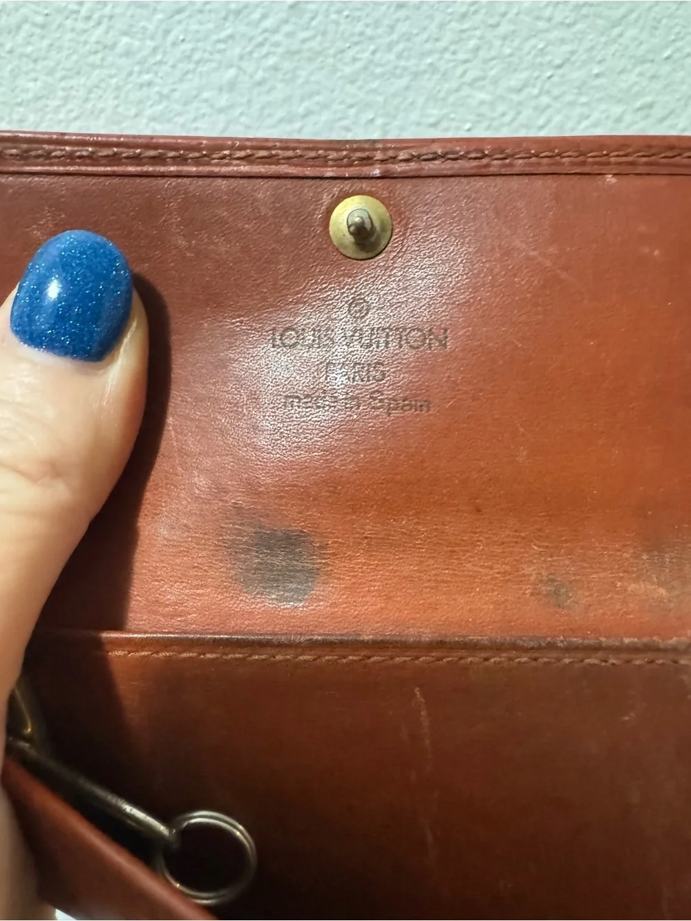 Louis Vuitton Epi Leather Key Holder in Chestnut Brown